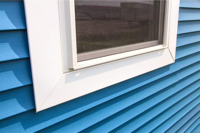 Colorful Siding choices